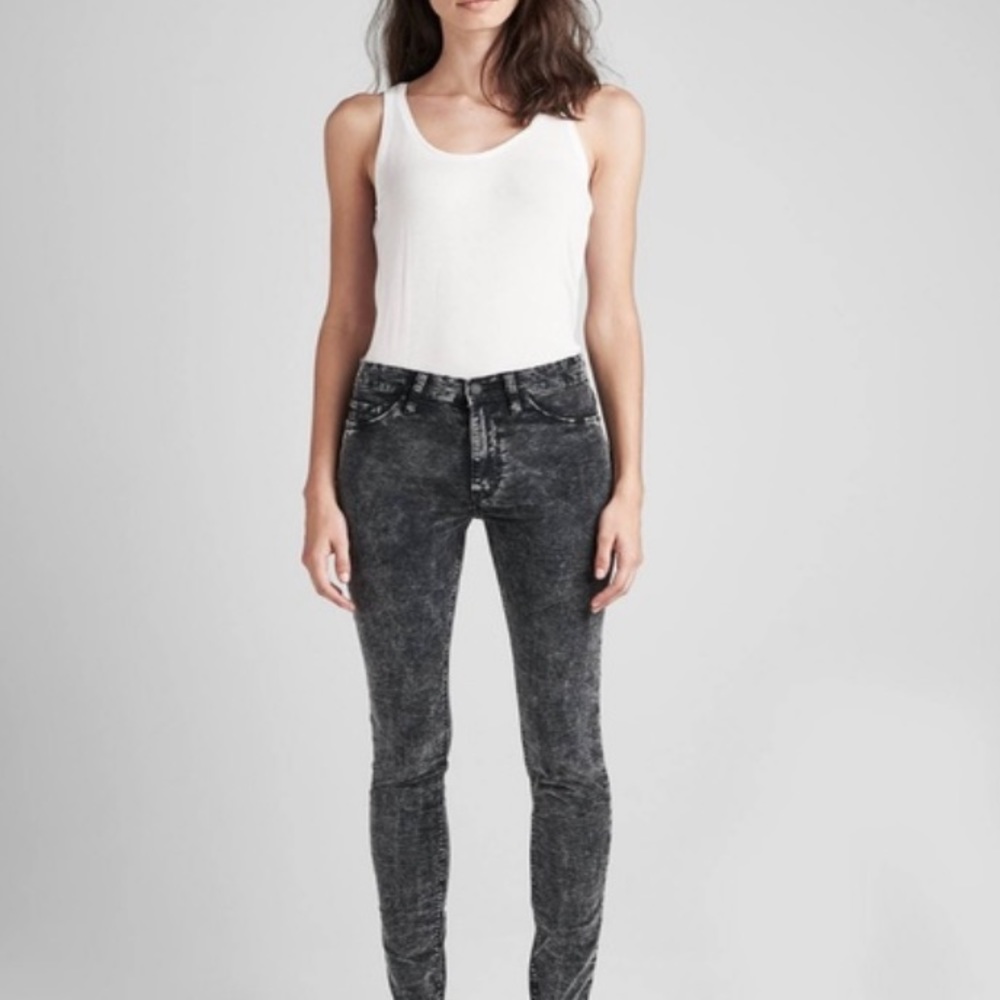 Acid wash black jeans NEW